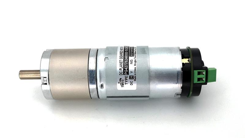 Motor Roda Gigi DC Planetary 42mm dengan Encoder
   